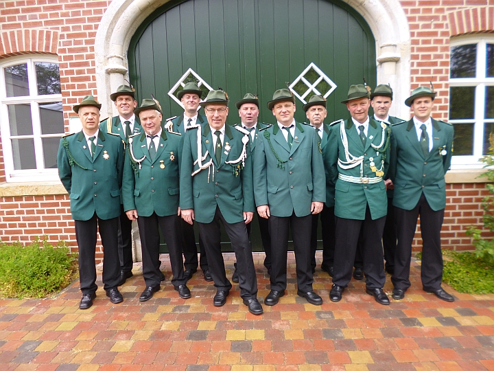 v.l.n.r.: Stephan Rolfes, Rainer Topper, Martin Cordes, Dietmar Otten, Günther Vieth, Ludger Wahmes, Rainer Eggen, Alfons Schulten, Ludger Sieverding, Wilfried Kröger, Thomas Grote.